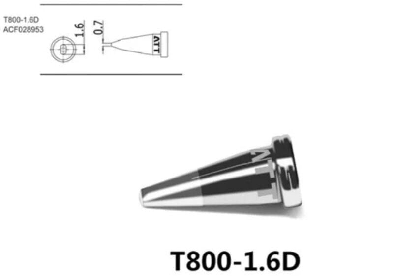 Atten T800-1.6D Havya Ucu - Keski 1.6 mm