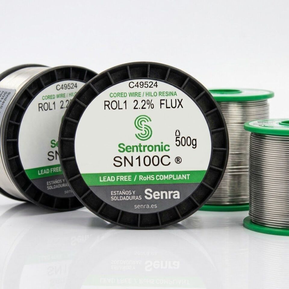 Senra SN100C Kurşunsuz Lehim Teli 0.8mm