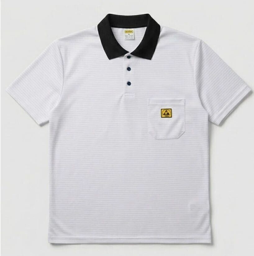 ESD T-Shirt Polo Yaka XL Beden %49 Pamuk