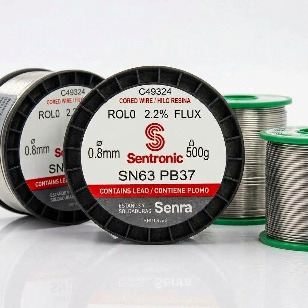 Sn63Pb37 Kurşunlu 0.8mm Lehim Teli (500g)