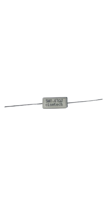 Cinetech 5W 0.47 OhmJ Seramik Taş Direnç