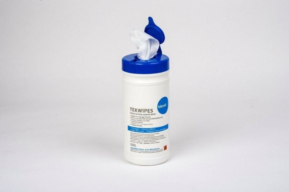 MI6700 Teknek Tekwipes Tub of 100 Wipes