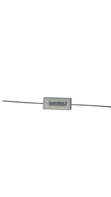 5W 100 Ohm Seramik Taş Direnç - %5 Sargılı Direnç