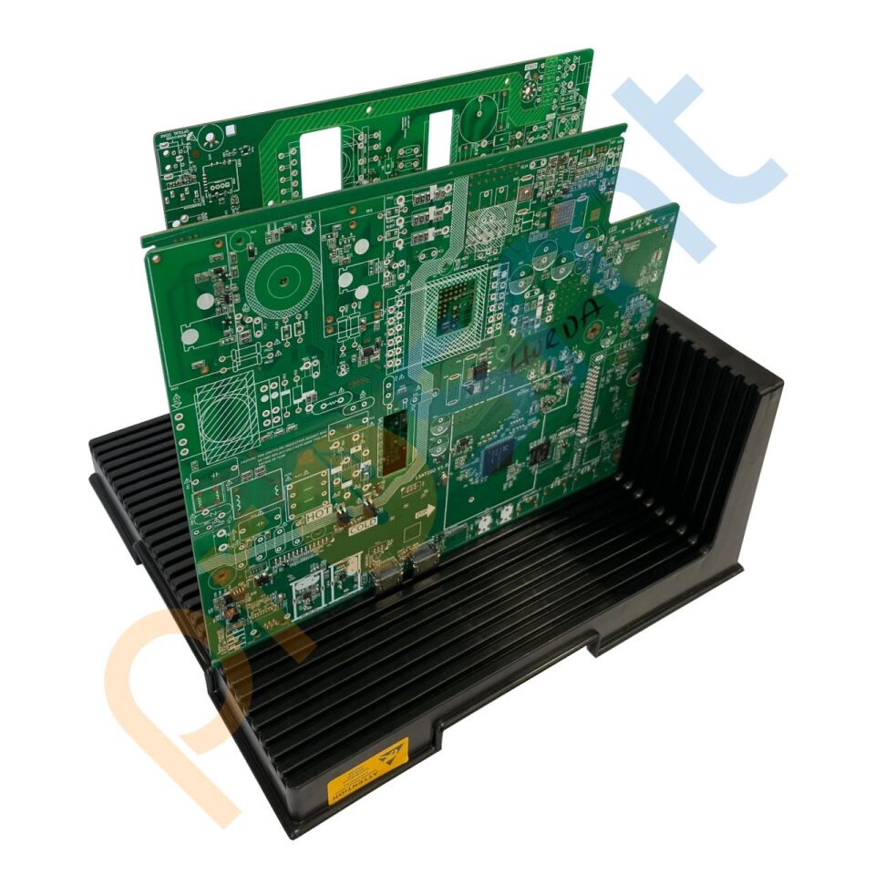 ESD PCB Taşıma Rafı 30 Slot - L Tipi Antistatik Tutucu