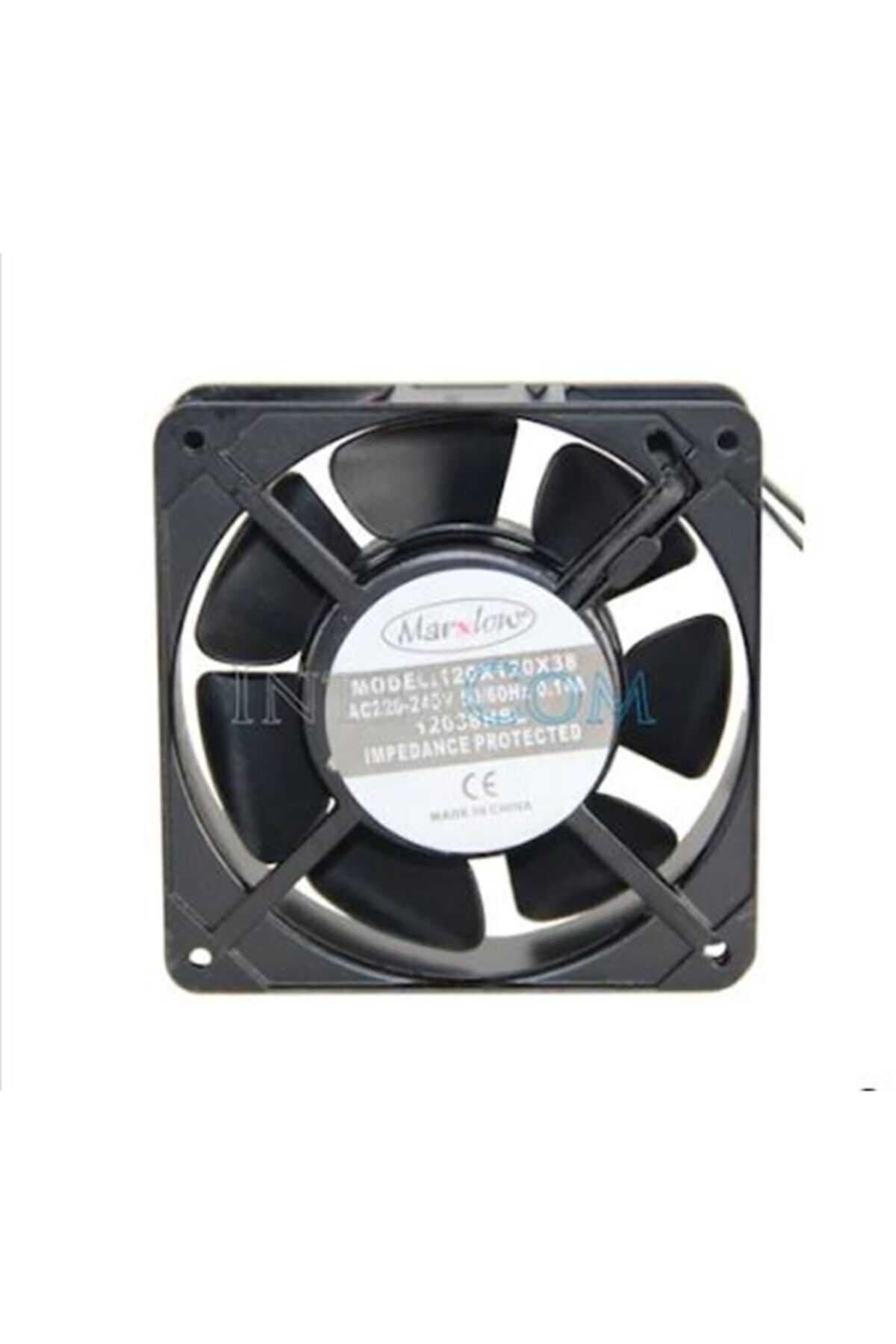 120x120x38 mm Kare Fan 220V AC - Pano Soğutma Fanı