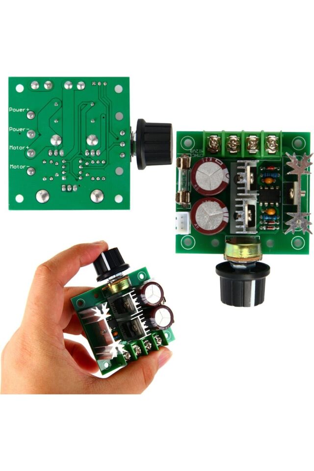 Pwm Dc Motor Hız Kontrol Devresi Motor Hız Kontrol 12V 40V